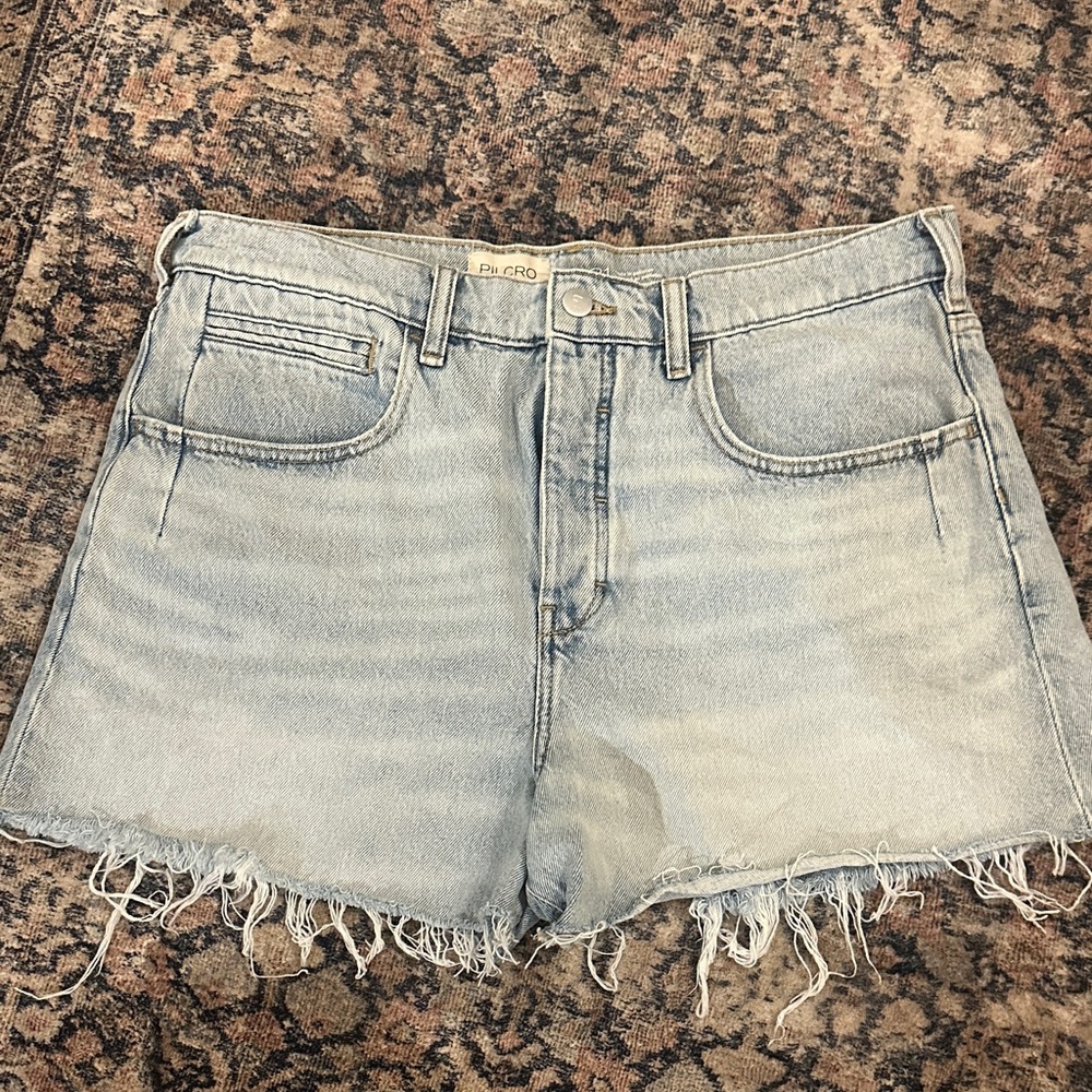 Anthropologie Pilcro Light Wash Jean Shorts, 31